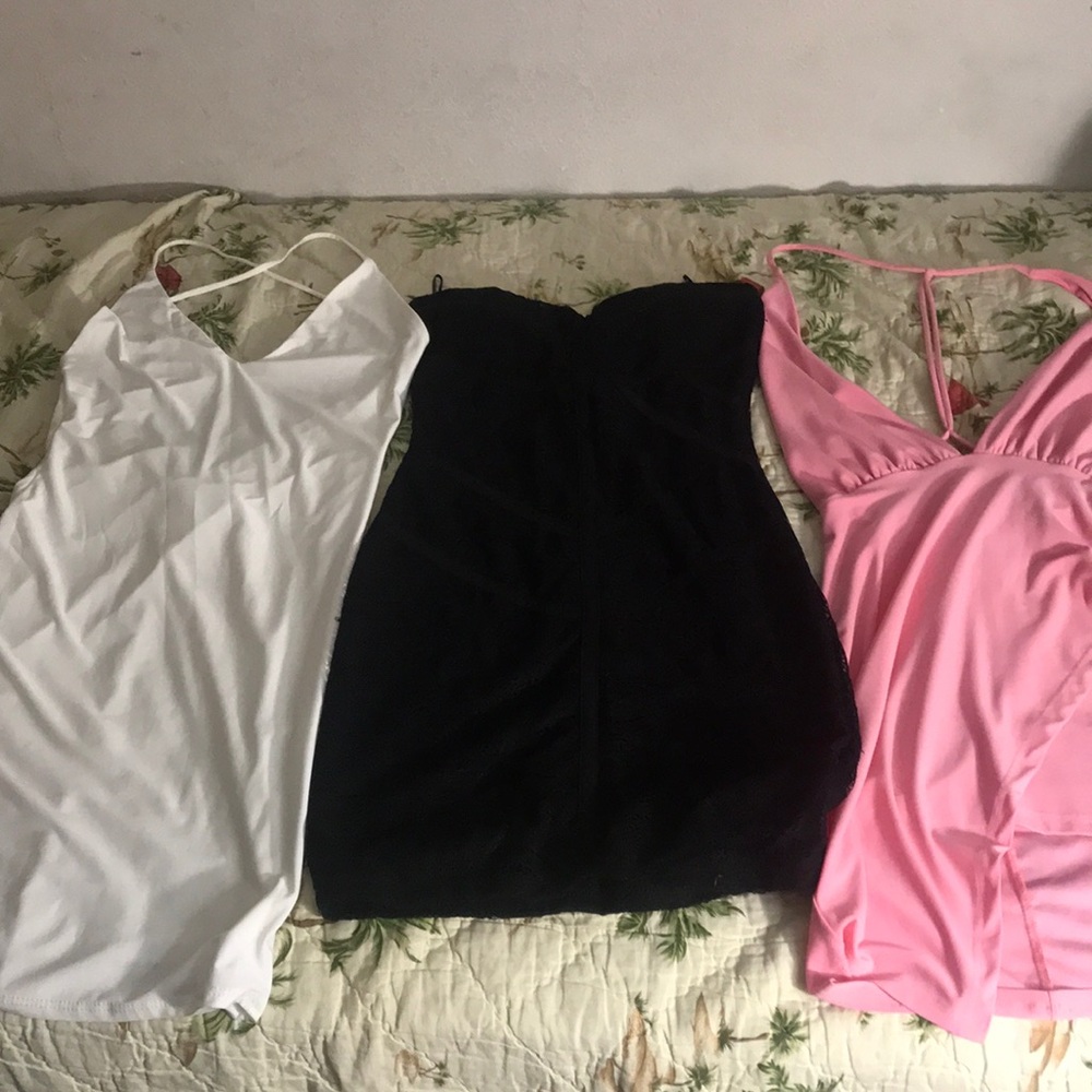 3 small party dresses